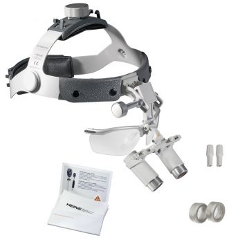 [C-000.32.442] - HRP 6x Set 340mm - i-View Lupenträger + Kopfband Professional L + S-GUARD