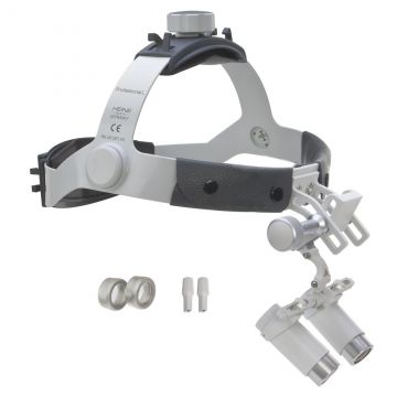 [C-000.32.840] - HRP 3.5x Set 420mm - i-View Lupenträger + Kopfband Professional L