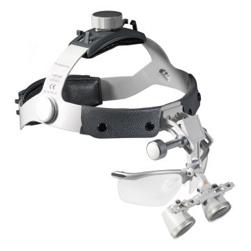 [C-000.32.366] - HR 2.5x Set 420mm - i-View Lupenträger + Kopfband Professional L + S-GUARD