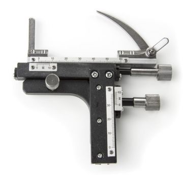Euromex [EC.9500] - Ansteckbarer mechanischer 51 x 26 mm X-Y-Tisch mit doppeltem Nonius und separaten horizontalen Verstellknöpfen für die EcoBlue-Serie